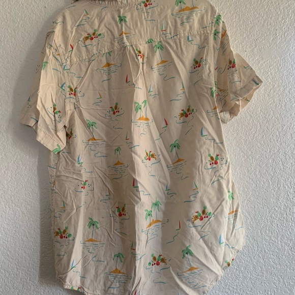 Cat & Jack Kids Casual Plaid Shirt - Blue and Green - Picture 3 of 15